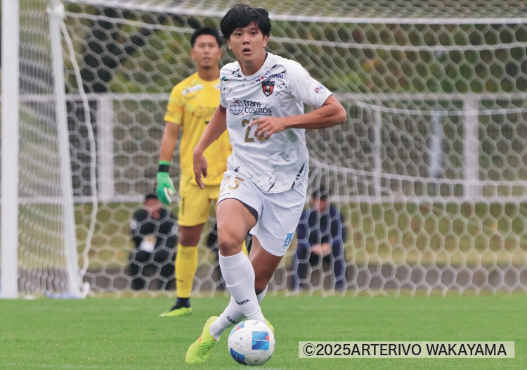 最終ラインで体を張った中山和紀選手