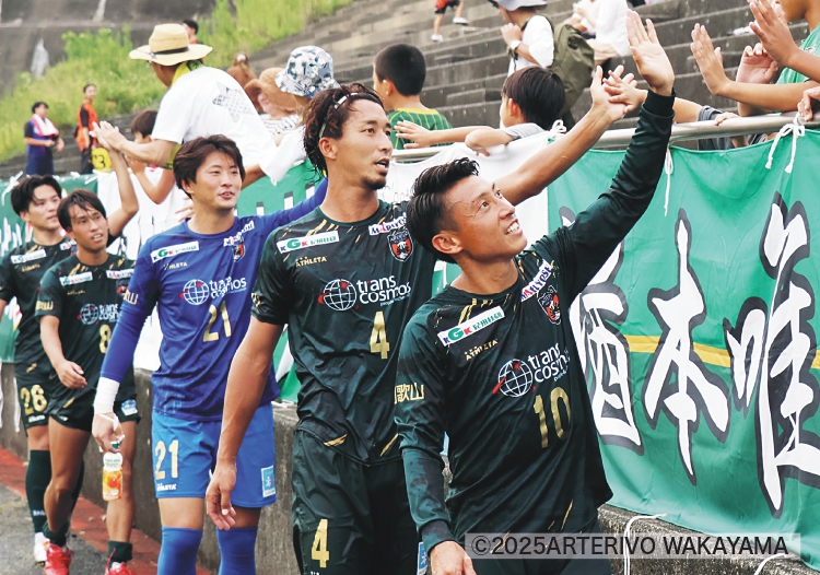 前線で奮闘、チームに背中で勇気を与えた北野純也選手