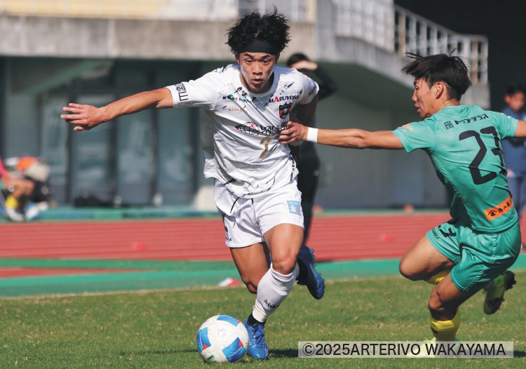 豊富な運動量を武器に右サイドで魅了した大橋優正選手