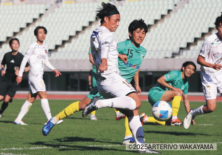 この試合を最後に引退する大迫武早志選手