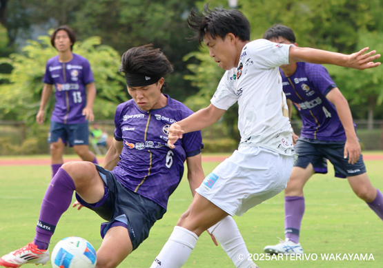 途中出場からわずか4分でアシストを決めた山瀬翔輝選手