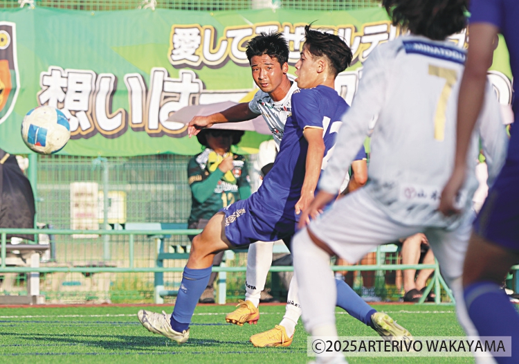 同点、そして逆転ゴールを挙げた工藤和真選手