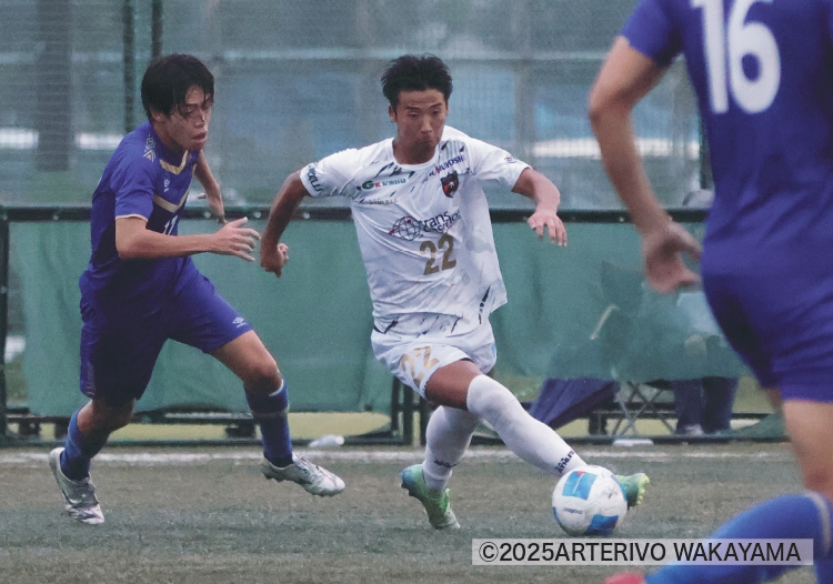 先制点を含む2得点、フル出場の工藤和真選手