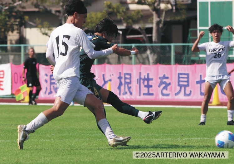 途中出場で貴重な追加点、操希翔選手