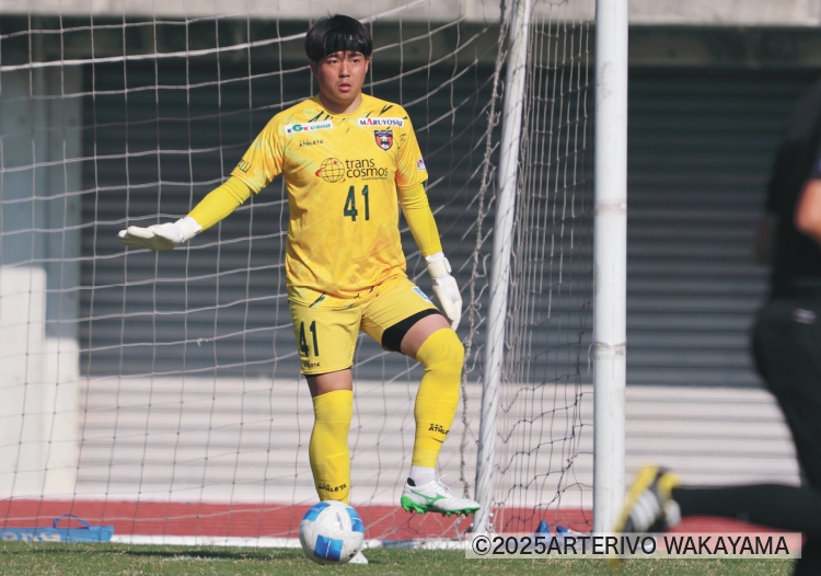 アルテリーヴォの試合では初先発、湊大芽選手